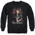 LOR/ARAGORN - ADULT CREWNECK SWEATSHIRT - BLACK
