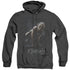 LOR/GOLLUM - ADULT HEATHER HOODIE - BLACK