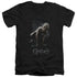 LOR/GOLLUM - S/S ADULT V-NECK 30/1 - BLACK