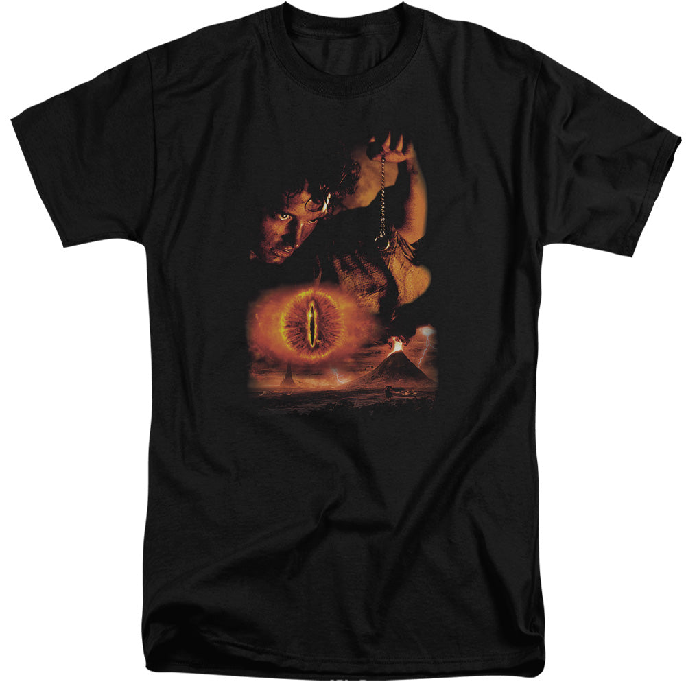 LOR/DESTROY THE RING - S/S ADULT TALL 18/1 - BLACK