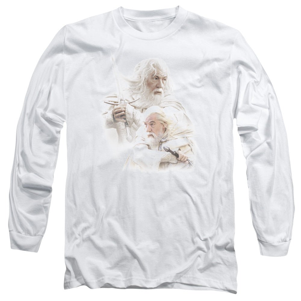 LOR/GANDALF THE WHITE - L/S ADULT 18/1 - WHITE