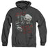 LOR/TIME OF THE ORC - ADULT HEATHER HOODIE - BLACK