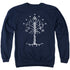 LOR/TREE OF GONDOR - ADULT CREWNECK SWEATSHIRT - NAVY