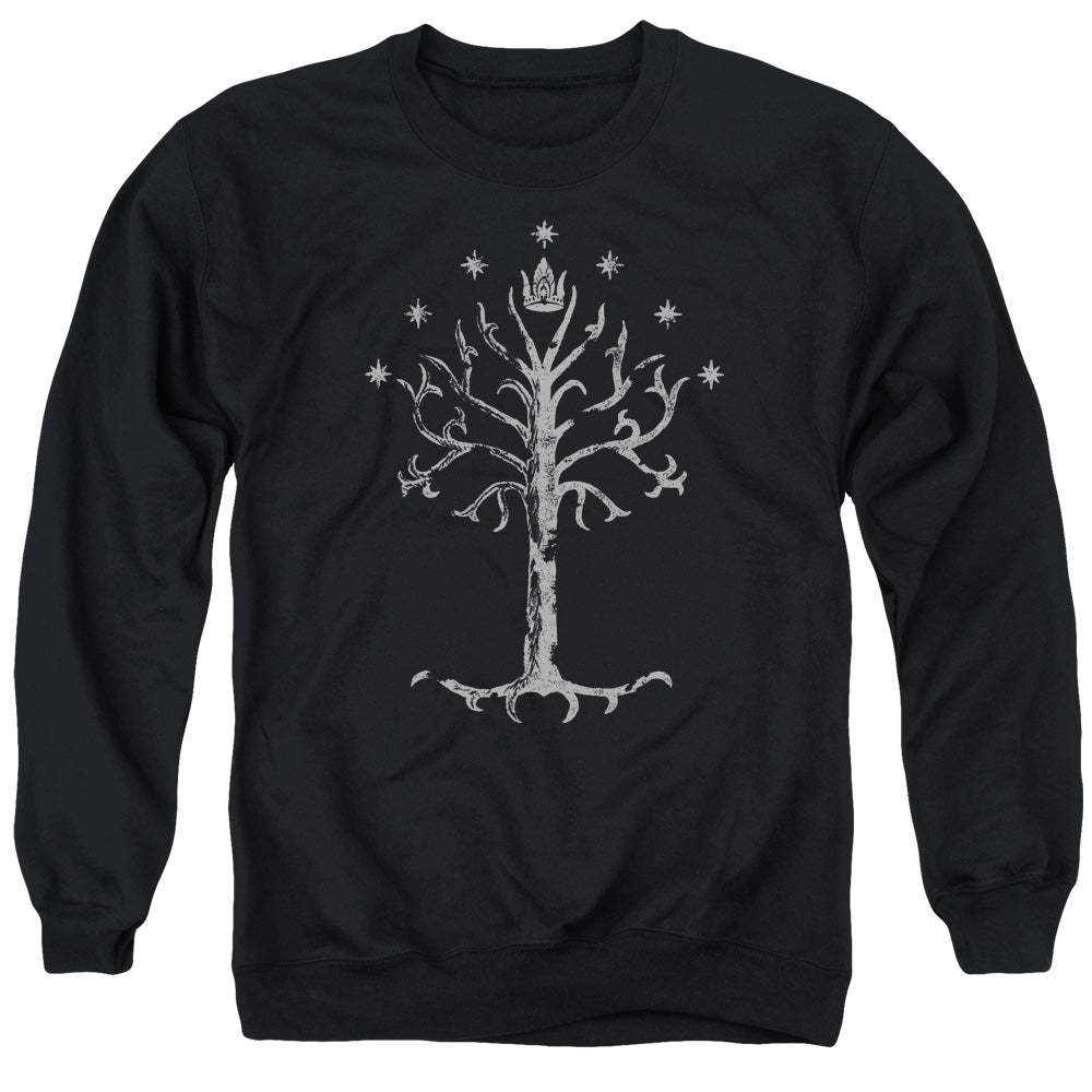 LOR/TREE OF GONDOR - ADULT CREWNECK SWEATSHIRT - BLACK