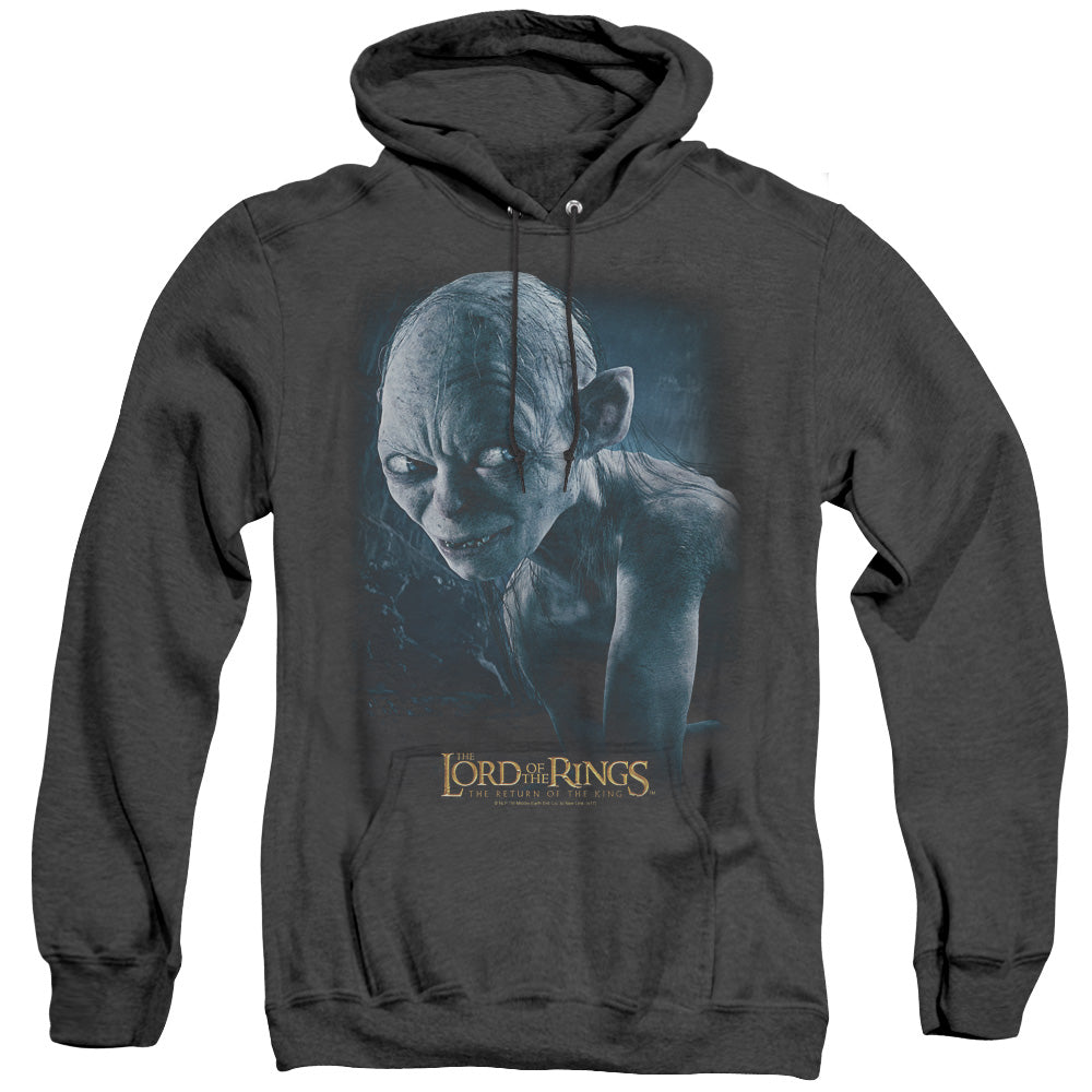 LOR/SNEAKING - ADULT HEATHER HOODIE - BLACK