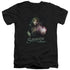 LOR/SAMWISE THE BRAVE - S/S ADULT V-NECK 30/1 - BLACK