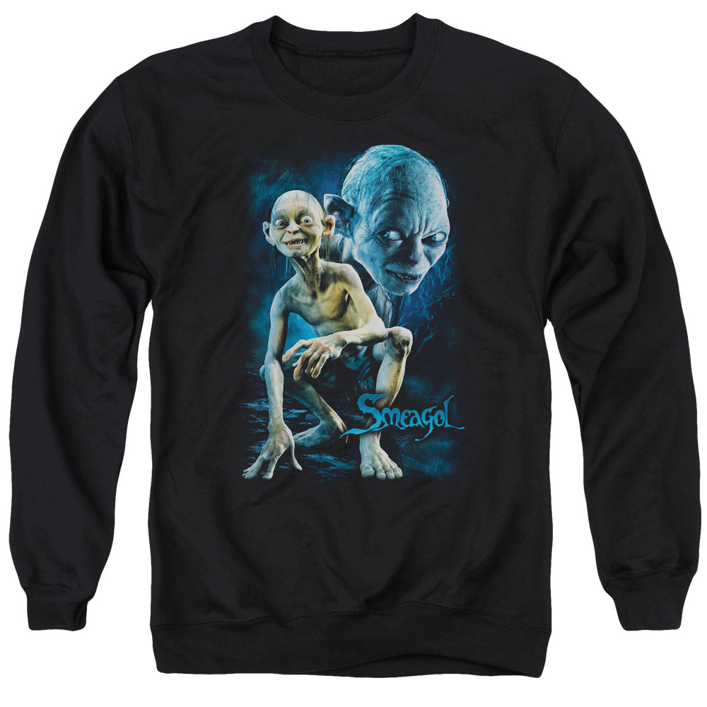 LOR/SMEAGOL - ADULT CREWNECK SWEATSHIRT - BLACK