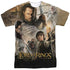 LOR/KING POSTER (FRONT/BACK PRINT) - S/S ADULT POLY CREW - MULTI