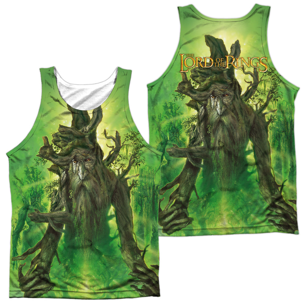 LOR/TREEBEARD (FRONT/BACK PRINT) - ADULT POLY TANK TOP - MULTI
