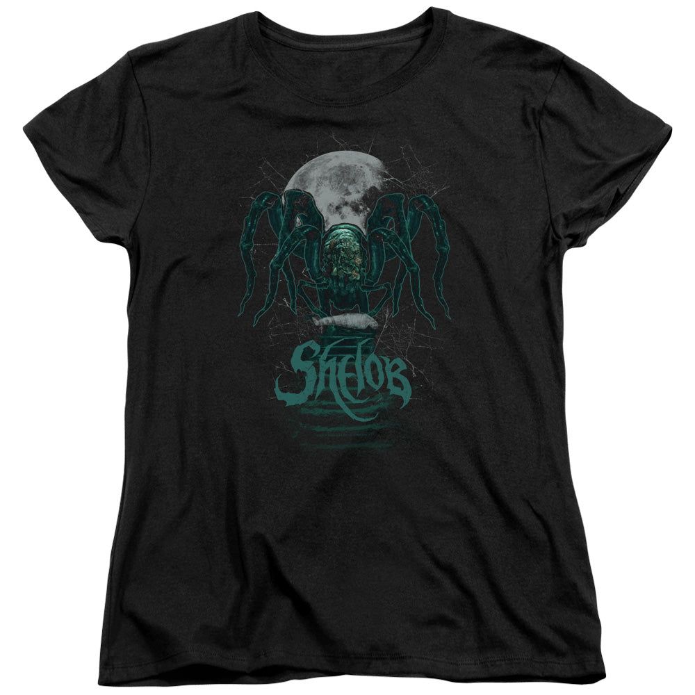 LORD OF THE RINGS/SHELOB - S/S WOMENS TEE - BLACK