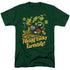 LOONEY TUNES/FEELING LUCKY - S/S ADULT 18/1 - HUNTER GREEN