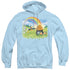 LOONEY TUNES/MINE MINE MINE - ADULT PULLOVER HOODIE - LIGHT BLUE