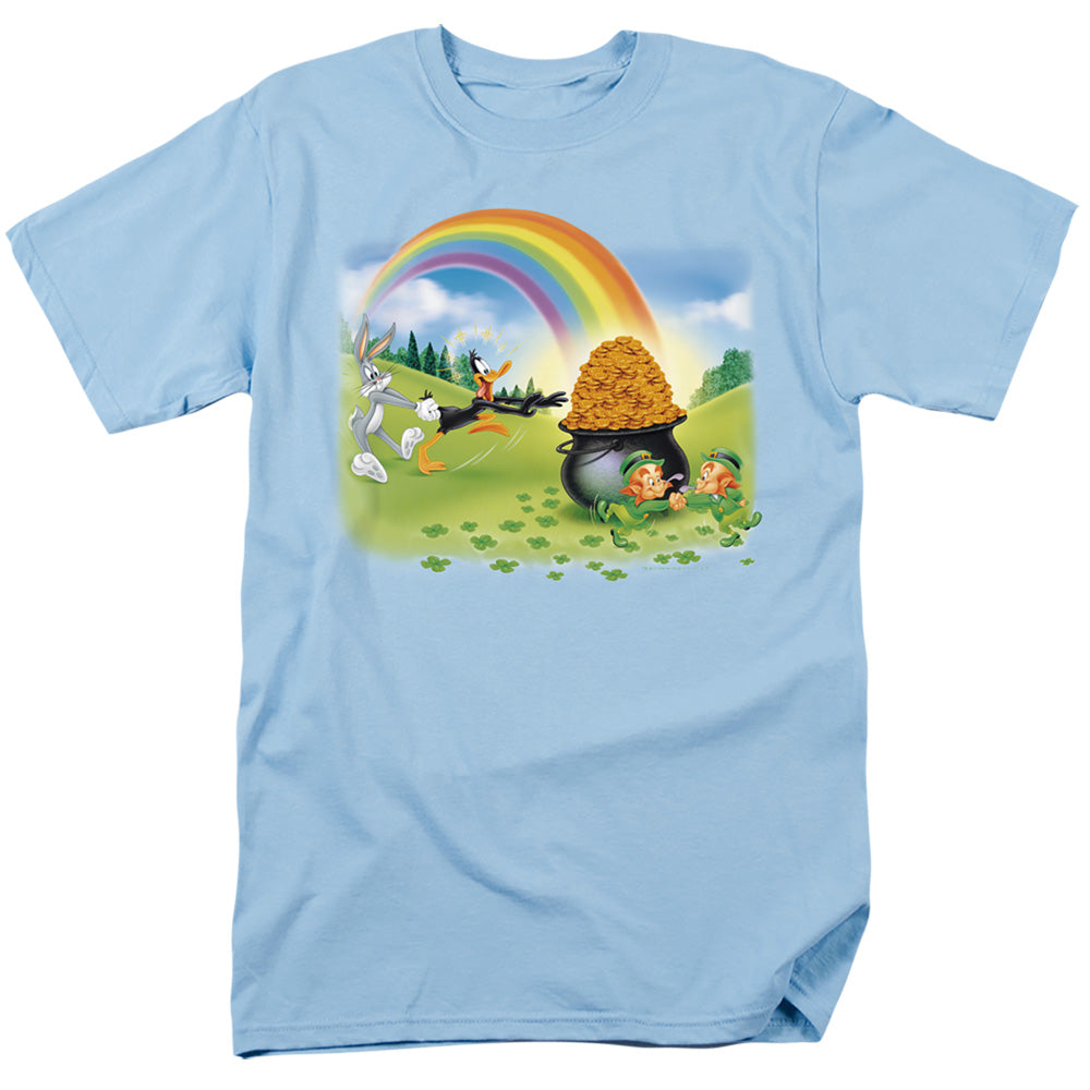 LOONEY TUNES/MINE MINE MINE - S/S ADULT 18/1 - LIGHT BLUE