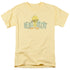 LOONEY TUNES/NERD ALERT - S/S ADULT 18/1 - BANANA