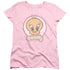 LOONEY TUNES/RETRO TWEETY - S/S WOMENS TEE - PINK