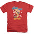 LOONEY TUNES/ONE SMART CHICK - ADULT HEATHER - RED