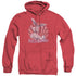 LOONEY TUNES/WISHFUL THINKING - ADULT HEATHER HOODIE - RED