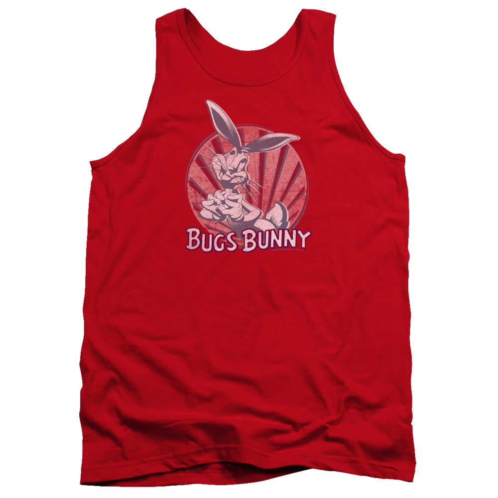 LOONEY TUNES/WISHFUL THINKING - ADULT TANK - RED