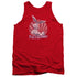 LOONEY TUNES/WISHFUL THINKING - ADULT TANK - RED
