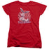 LOONEY TUNES/WISHFUL THINKING - S/S WOMENS TEE - RED