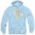 LOONEY TUNES/FWEEDOM - ADULT PULLOVER HOODIE - LIGHT BLUE
