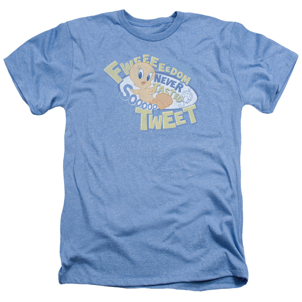 LOONEY TUNES/FWEEDOM - ADULT HEATHER - LIGHT BLUE