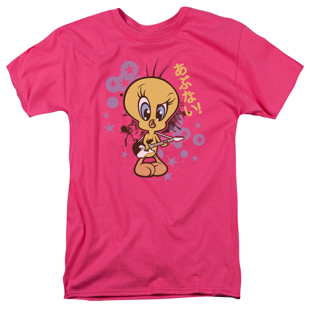 LOONEY TUNES/SO BAD - S/S ADULT 18/1 - HOT PINK