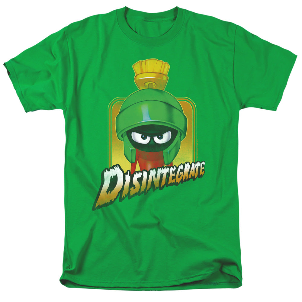 LOONEY TUNES/DISINTEGRATE - S/S ADULT 18/1 - KELLY GREEN