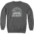 LOONEY TUNES/SPEED DEMON - ADULT CREWNECK SWEATSHIRT - CHARCOAL