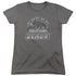 LOONEY TUNES/SPEED DEMON - S/S WOMENS TEE - CHARCOAL