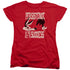 LOONEY TUNES/PERSISTENCE - S/S WOMENS TEE - RED
