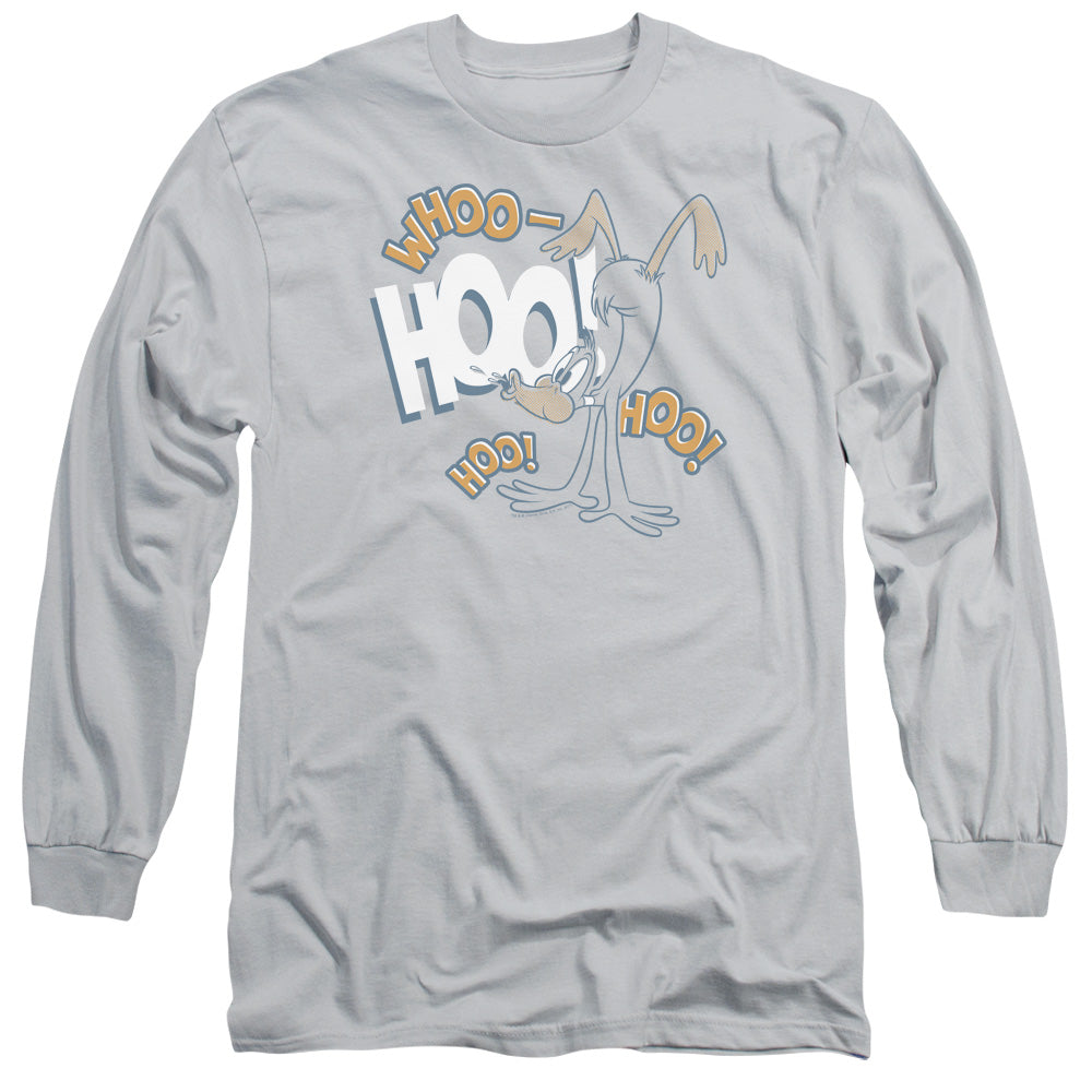 LOONEY TUNES/DAFFY LAUGH - L/S ADULT 18/1 - SILVER