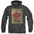 LOONEY TUNES/THE DEPTHS - ADULT HEATHER HOODIE - BLACK