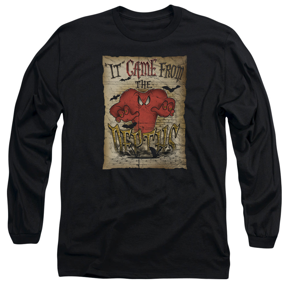 LOONEY TUNES/THE DEPTHS - L/S ADULT 18/1 - BLACK