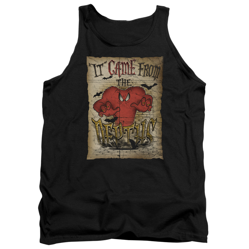 LOONEY TUNES/THE DEPTHS - ADULT TANK - BLACK