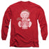 LOONEY TUNES/TWEEY GLOBE - L/S ADULT 18/1 - RED