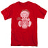 LOONEY TUNES/TWEEY GLOBE - S/S ADULT 18/1 - RED