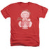 LOONEY TUNES/TWEEY GLOBE - ADULT HEATHER - RED