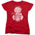LOONEY TUNES/TWEEY GLOBE - S/S WOMENS TEE - RED