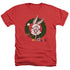 LOONEY TUNES/HOLIDAY BUNNY - ADULT HEATHER - RED