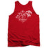 LOONEY TUNES/DAFFY HOLIDAYS - ADULT TANK - RED