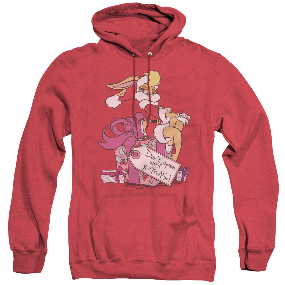 LOONEY TUNES/LOLA PRESENT - ADULT HEATHER HOODIE - RED