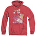 LOONEY TUNES/LOLA PRESENT - ADULT HEATHER HOODIE - RED