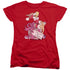 LOONEY TUNES/LOLA PRESENT - S/S WOMENS TEE - RED