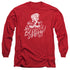 LOONEY TUNES/MERRY TWEETY - L/S ADULT 18/1 - RED