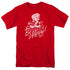 LOONEY TUNES/MERRY TWEETY - S/S ADULT 18/1 - RED