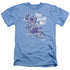 LOONEY TUNES/YOU SLEIGH ME - ADULT HEATHER - LIGHT BLUE