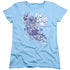 LOONEY TUNES/YOU SLEIGH ME - S/S WOMENS TEE - LIGHT BLUE