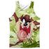 LOONEY TUNES/TAZ (FRONT/BACK PRINT) - ADULT POLY TANK TOP - MULTI