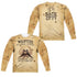 LOONEY TUNES/WANTED (FRONT/BACK PRINT) - L/S ADULT POLY CREW  - MULTI